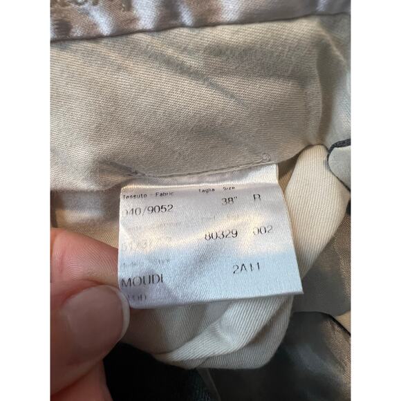 Brioni Moudi Super 150s Men's Pleated Dress Pants Gray Size 38R JP - Picture 13 of 14